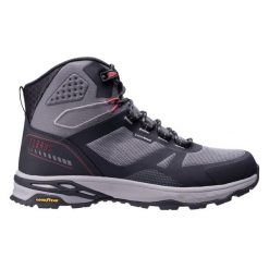 Buty trekkingowe Elbrus Deler Mid AG GR. Czarne trekkingi męskie ELBRUS, bez zapięcia. Za 785.82 zł.