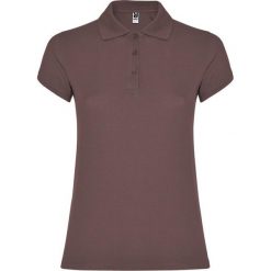 Damska Koszulka Polo W Gwiazdki. Czerwone koszulki sportowe damskie ROLY, xl, bez wzorów, bez ramiączek. Za 60.99 zł.