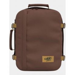 Plecak CabinZero Classic 28L. Brązowe plecaki damskie CABINZERO, bez wzorów, sportowe. Za 249.00 zł.