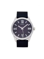 Guess Zegarek Elliot GW0894G1 Czarny. Czarne, analogowe zegarki męskie Guess, z aplikacjami. Za 409.99 zł.