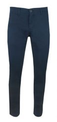 Wiosenno-Letnie, Bawełniane Spodnie (Chinos) - Pako Jeans - Granatowe. Eleganckie spodnie męskie Pako Jeans, bez wzorów, z bawełny. Za 199.00 zł.