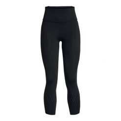 Damskie legginsy Under Armour Fly Fast Elite. Czarne legginsy damskie Under Armour, bez wzorów, z dzianiny. Za 411.60 zł.
