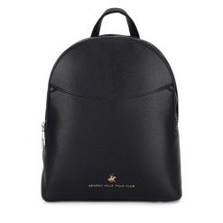 Plecak Beverly Hills Polo Club. Czarne plecaki damskie Beverly Hills Polo Club, bez wzorów. Za 219.99 zł.