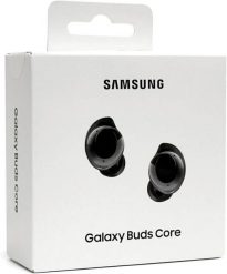 Słuchawki bezprzewodowe douszne Samsung Buds Core SM-R410 czarne. Czarne słuchawki douszne SAMSUNG. Za 220.92 zł.
