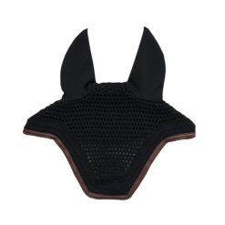 Skórzana czapka dla konia Kentucky Wellington. Czarne czapki damskie KENTUCKY HORSEWEAR, bez wzorów, sportowe. Za 417.50 zł.