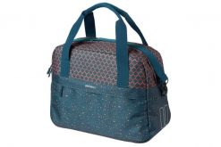 Torba na bagażnik rowerowy „Flair”, niebieska. Niebieskie torby na ramię męskie BASIL, z materiału, na ramię. Za 309.99 zł.