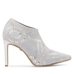 Półbuty Nine West. Szare półbuty damskie Nine West, bez wzorów, bez obcasa, na obcasie, bez zapięcia. Za 299.99 zł.