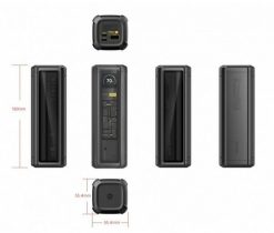 Xiaomi Power Bank | HyperCharge | 25000 mAh | Black. Czarne powerbanki Xiaomi. Za 463.99 zł.