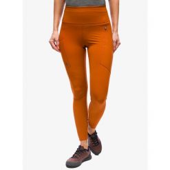 Legginsy damskie Fjallraven Abisko Tights. Brązowe legginsy damskie Fjällräven, bez wzorów. Za 382.99 zł.