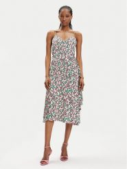 Silvian Heach Sukienka letnia Miya GPP24395VE Kolorowy Regular Fit. Sukienki damskie Silvian Heach, na lato, bez wzorów, z wiskozy, bez kołnierzyka, bez ramiączek. Za 519.99 zł.