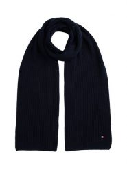 Tommy Hilfiger Szalik z zawartością kaszmiru Mężczyźni wełna ze strzyży niebieski, ONE SIZE. Niebieskie szaliki męskie Tommy Hilfiger, bez wzorów, z dzianiny. Za 249.95 zł.