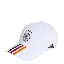 Czapka piłkarska Niemcy. Białe czapki damskie Adidas, bez wzorów, sportowe. Za 129.00 zł.