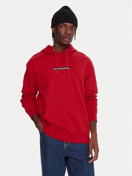 Quiksilver Bluza Dna EQYFT05121 Czerwony Oversize. Czerwone bluzy męskie Quiksilver, m, bez wzorów, z bawełny, bez ramiączek, bez kaptura. Za 162.99 zł.
