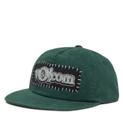 Czapka z daszkiem Volcom. Zielone czapki damskie Volcom, bez wzorów. Za 89.99 zł.