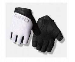 Rękawiczki męskie GIRO BRAVO II GEL krótki palec white roz. XL (obwód dłoni 248-267 mm / dł. dłoni 200-210 mm) (NEW 2025). Białe rękawiczki męskie Giro, bez wzorów. Za 129.65 zł.