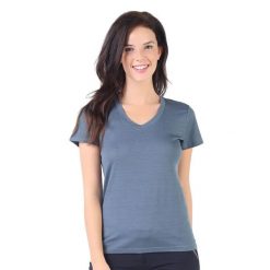 Koszulka turystyczna damska Woolona Calima 100% Merino. Szare koszulki sportowe damskie WOOLONA, xl, bez wzorów, bez ramiączek. W wyprzedaży za 261.00 zł.