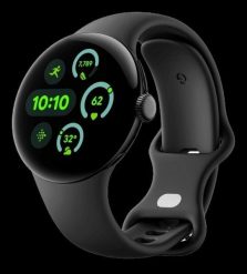 Smartwatch Google Pixel Watch 3 (45mm) LTE obsidian. Zegarki smartwatch Google, bez wzorów. Za 2,091.98 zł.