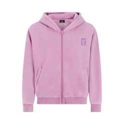 Damska bluza z kapturem full zip Protest Maeve. Fioletowe bluzy damskie Protest, xs, bez wzorów, eleganckie, bez ramiączek, z kapturem. Za 426.50 zł.