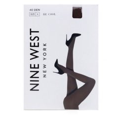 Rajstopy Nine West. Brązowe rajstopy i pończochy Nine West, bez wzorów. Za 29.99 zł.