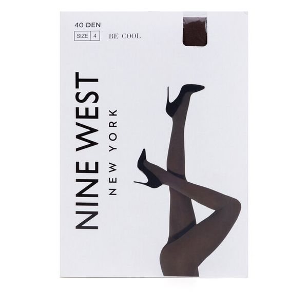 Rajstopy Nine West. Brązowe rajstopy i pończochy Nine West, bez wzorów. Za 29.99 zł.