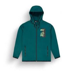 Bluza z kapturem Park Zip Tech A Deeo Water. Niebieskie bluzy damskie Picture, l, bez wzorów, z tkaniny, sportowe, bez ramiączek, z kapturem. Za 571.05 zł.