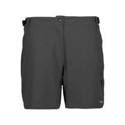 Szorty damskie z wewnętrzną dzianinową bielizną CMP Free. Brązowe szorty damskie CMP, bez wzorów, z dzianiny. W wyprzedaży za 266.60 zł.