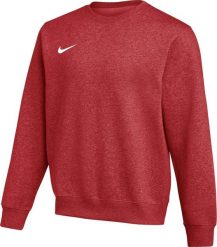 Bluza męska Nike Park 26 Fleece Crew czerwona IB1190 657 S. Czerwone bluzy męskie Nike, m, bez wzorów, bez ramiączek, bez kaptura. Za 193.31 zł.