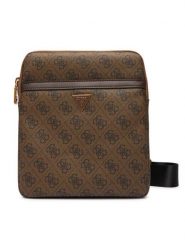 Guess Saszetka HMEVZL P2223 Brązowy. Brązowe saszetki i nerki męskie Guess, z aplikacjami, ze skóry. Za 329.99 zł.