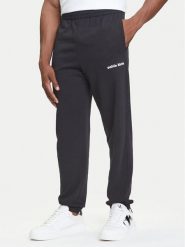 Calvin Klein Jeans Spodnie dresowe LV04RC294G Czarny Regular Fit. Czarne spodnie sportowe męskie Calvin Klein Jeans, l, bez wzorów, z bawełny. Za 309.99 zł.