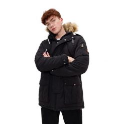Kurtka ocieplana męska Ellesse Blizzard. Czarne kurtki męskie Ellesse, na zimę, m, bez wzorów, sportowe, bez kaptura. Za 399.99 zł.