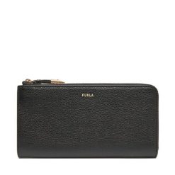 Portfel Furla. Czarne portfele damskie Furla. Za 609.99 zł.