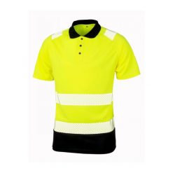 Koszulka polo z recyklingu Result. Czarne bluzki damskie RESULT, bez wzorów, bez kołnierzyka, bez ramiączek. Za 172.00 zł.