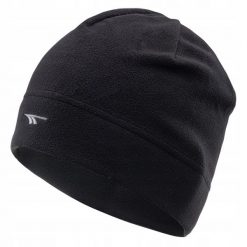 Czapka polarowa HI-TEC TROMS. Czarne czapki damskie Hi-tec, bez wzorów, z polaru. W wyprzedaży za 39.99 zł.