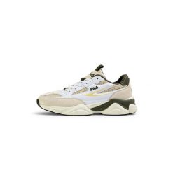 Buty sneakersy męskie sportowe męskie Fila RECADE. Białe buty sportowe męskie Fila, bez wzorów, bez zapięcia. Za 234.99 zł.