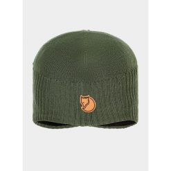 Czapka zimowa Fjallraven Stormblocker Beanie - green. Zielone czapki damskie Fjällräven, na zimę, bez wzorów, sportowe. Za 228.99 zł.