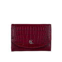 Portfel damski skórzany Canaletto croco – elegancja, funkcjonalność i ochrona RFID PD1201cs162 GR. Brązowe portfele damskie ze skóry. Za 171.00 zł.