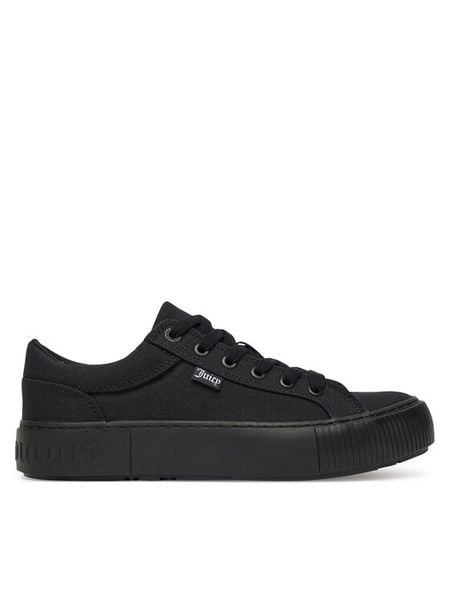 Juicy Couture Tenisówki VSJU001 Czarny. Czarne trampki i tenisówki damskie Juicy Couture, bez wzorów, z materiału, bez zapięcia. Za 179.99 zł.