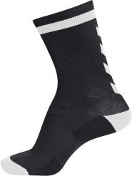 Skarpety sportowe dla dorosłych Hummel Elite Indoor Sock Low. Czarne skarpetki damskie Hummel, bez wzorów, z bawełny. Za 19.99 zł.
