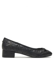 Steve Madden Półbuty Cherish-Q SM11003516 Czarny. Czarne półbuty damskie Steve Madden, bez wzorów, ze skóry, bez obcasa, na płaskiej podeszwie, bez zapięcia. Za 279.99 zł.