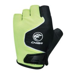 Rękawiczki rowerowe unisex Chiba Cool Air. Czarne rękawiczki damskie Chiba, bez wzorów. Za 98.00 zł.