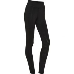 Damskie legginsy jeździeckie z pełną przyczepnością Equipage Addison. Czarne legginsy damskie EQUIPAGE, bez wzorów, z elastanu. Za 283.00 zł.