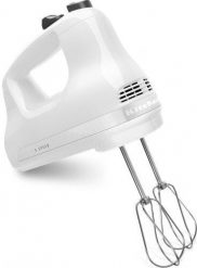 Mikser KitchenAid KitchenAid 5KHM5110EWH Mikser ręczny 85 W Biały. Białe miksery KITCHENAID. Za 426.25 zł.