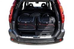 Torby Do Bagażnika Nissan X-Trail 2007-2014 5Szt Kjust. Czarne torby podróżne damskie KJUST, bez wzorów, z kauczuku. Za 1,593.00 zł.