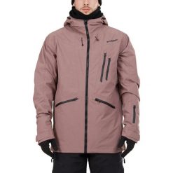 Płaska kurtka męska Fundango Rigel. Brązowe kurtki sportowe męskie FUNDANGO, m, bez wzorów, bez kaptura, narciarskie. Za 709.90 zł.