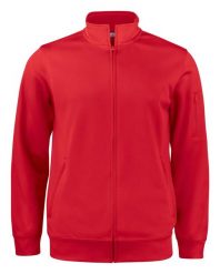 Clique Basic Active kardigan z zamkiem z pełnej tkaniny – red. Czerwone kardigany damskie CLIQUE, s, bez wzorów, z tkaniny, bez kołnierzyka. Za 200.16 zł.