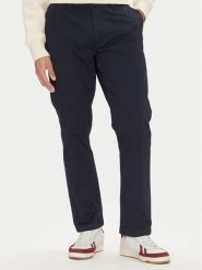 Element Chinosy Howland Classic ELYNP00175 Granatowy Regular Fit. Niebieskie eleganckie spodnie męskie Element, bez wzorów, z bawełny. Za 209.99 zł.
