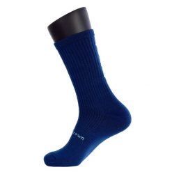 Black Crown Pro wysokie skarpety Marino/Verde 35-38. Niebieskie skarpetki damskie BLACK CROWN, bez wzorów, z materiału. Za 127.99 zł.
