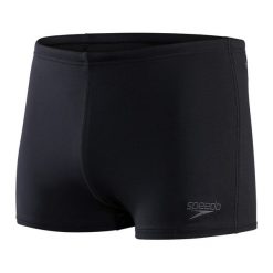Spodenki kąpielówki męskie Speedo Eco End. Czarne kąpielówki męskie Speedo, m, bez wzorów, z poliesteru. Za 122.99 zł.