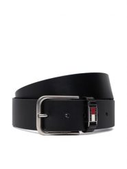 Tommy Jeans Pasek Męski Tjm Scanton 4.0 AM0AM13687 Czarny. Czarne paski męskie Tommy Jeans, z jeansu. Za 189.99 zł.