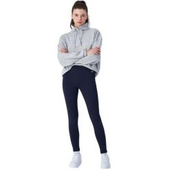 Legginsy Damskie 117567 BS501. Czarne legginsy damskie Champion, bez wzorów, z bawełny. Za 239.99 zł.